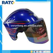 Professional manufacturer blue half face helmet motorcycle